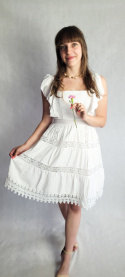 Biała Sukienka Zoja